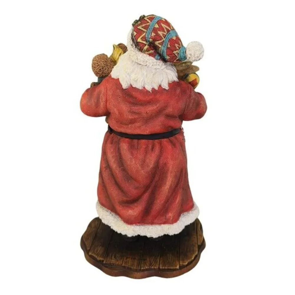 Sherri Buck Baldwin Santa Figurine Bountiful Bears IV Lang and Wise‎ Vintage